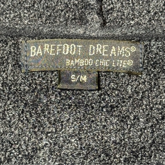 Barefoot Dreams Bamboo CozyChic Lite Indigo Cardigan Sweater Women S/M - Picture 9 of 11